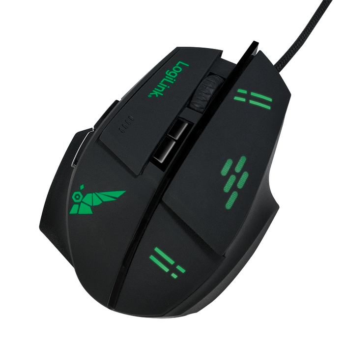 Maus Gamer 7-button, 3200dpi LOGILINK